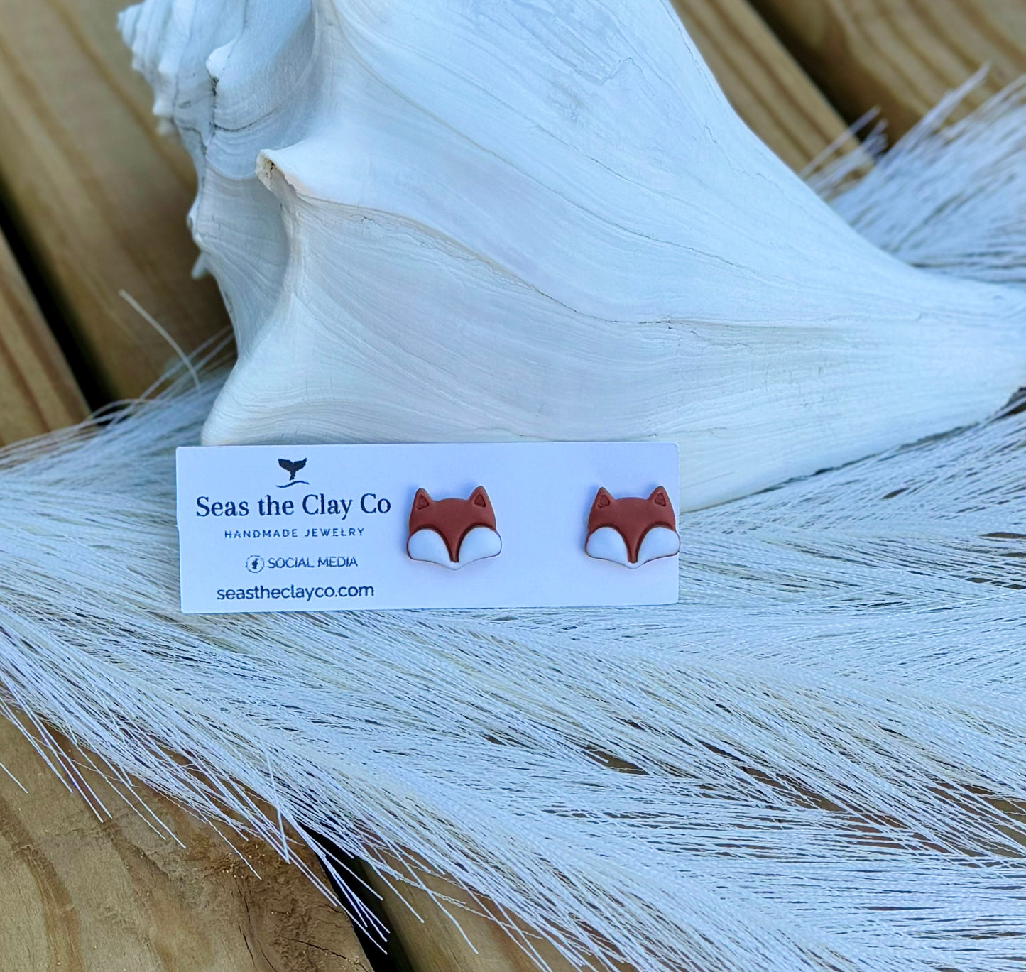 Fox Stud Earrings image 2