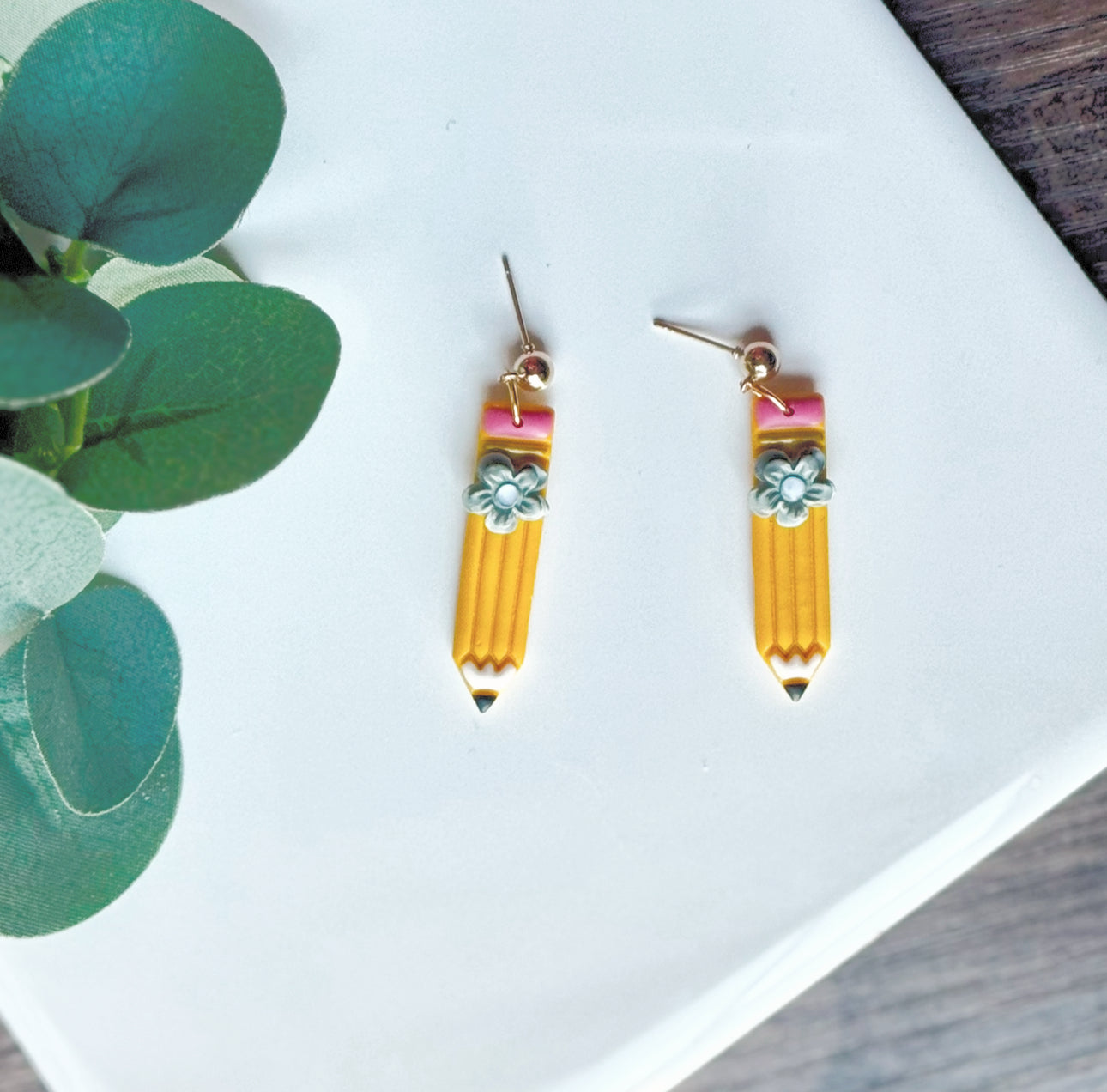 Long Pencil Earrings image 2