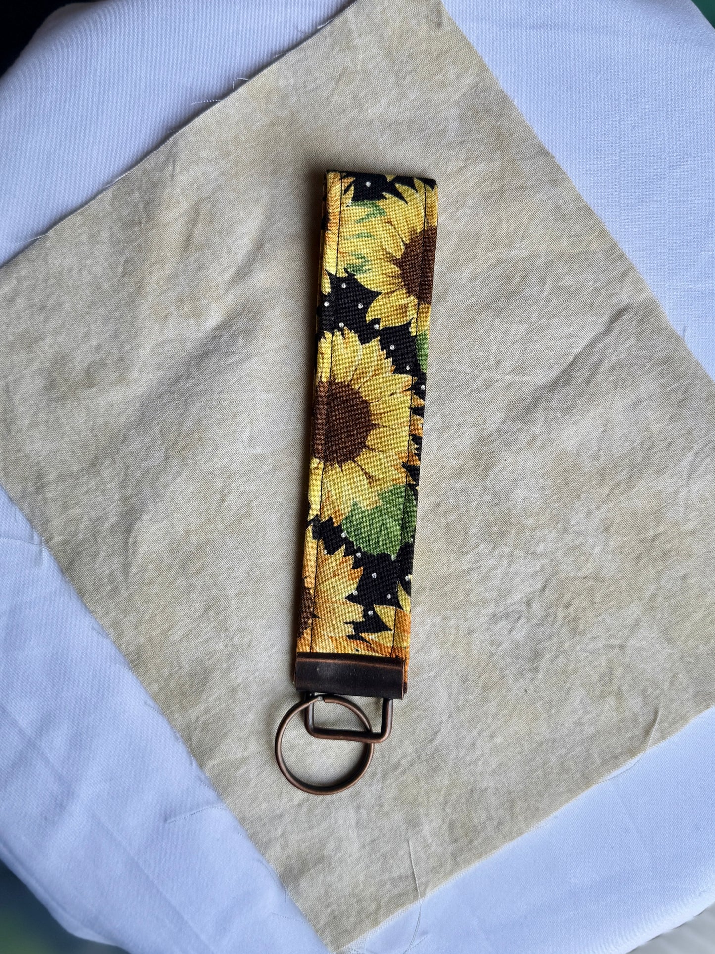Sunflower Wristlet