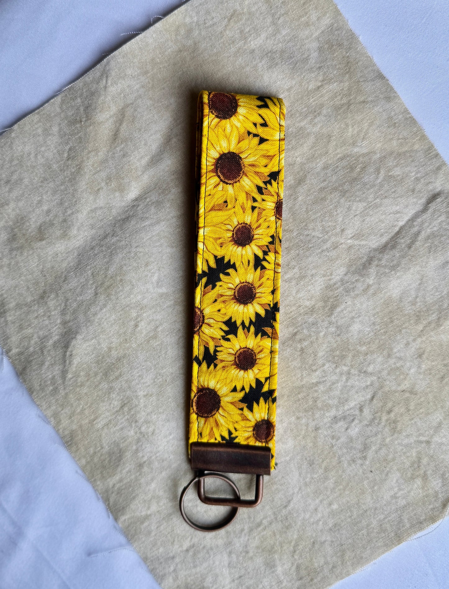 Sunflower Wristlet