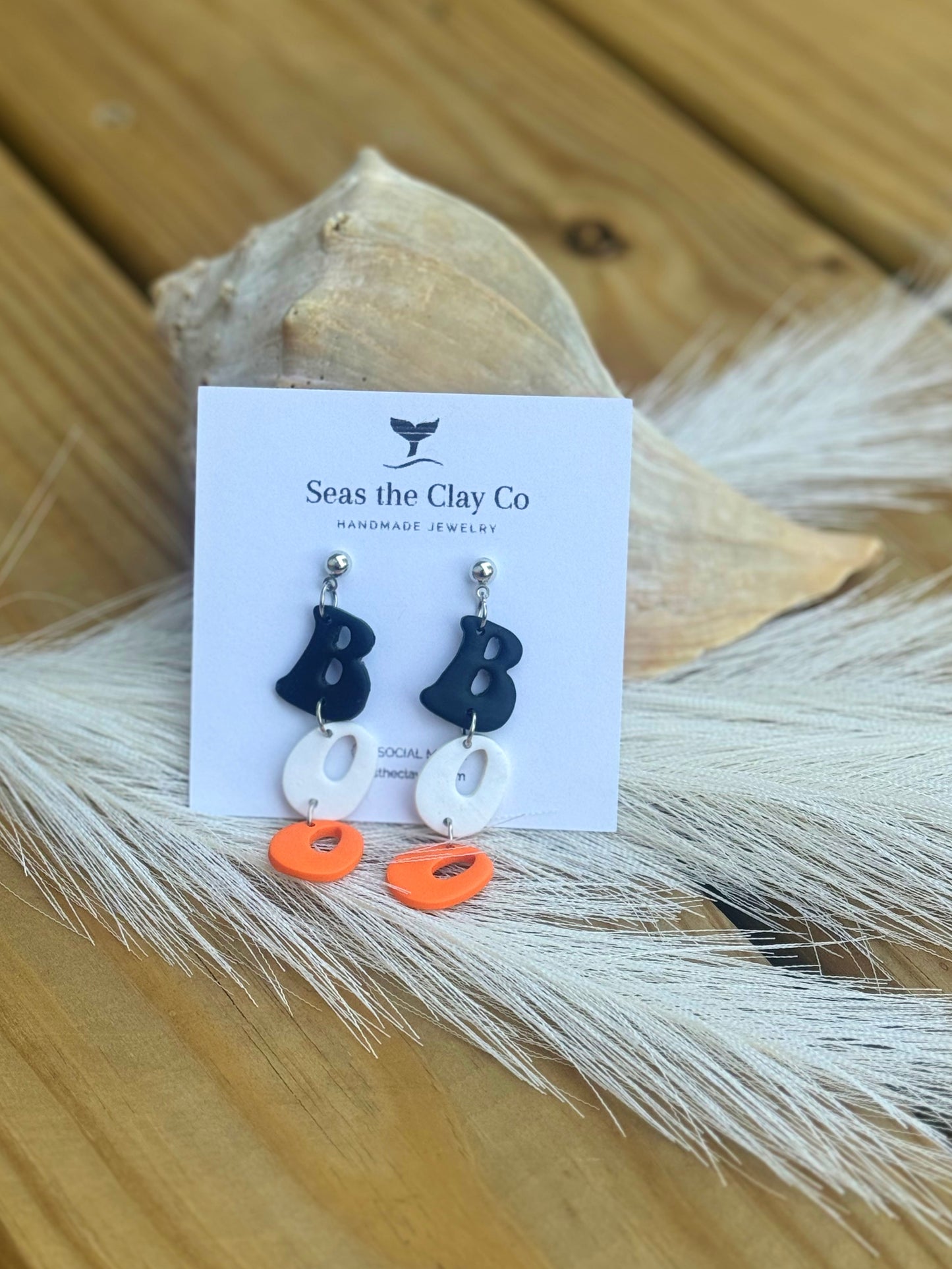 Boo Dangle Studs image 2