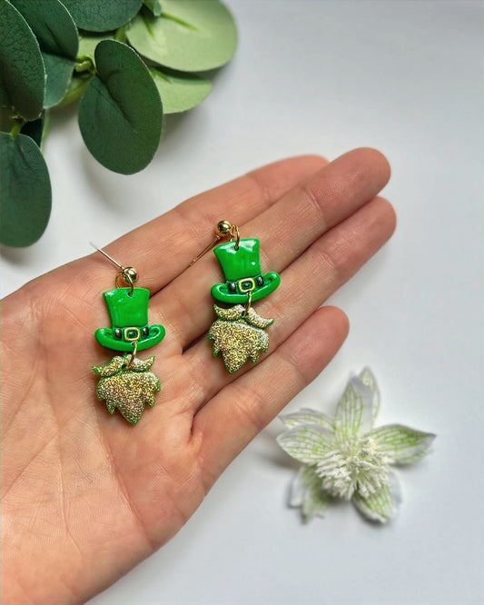 St. Patrick's Day Earrings image 0