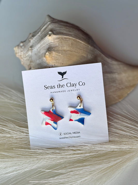 Patriotic Earrings #4 - Memorial Day | 4th of July