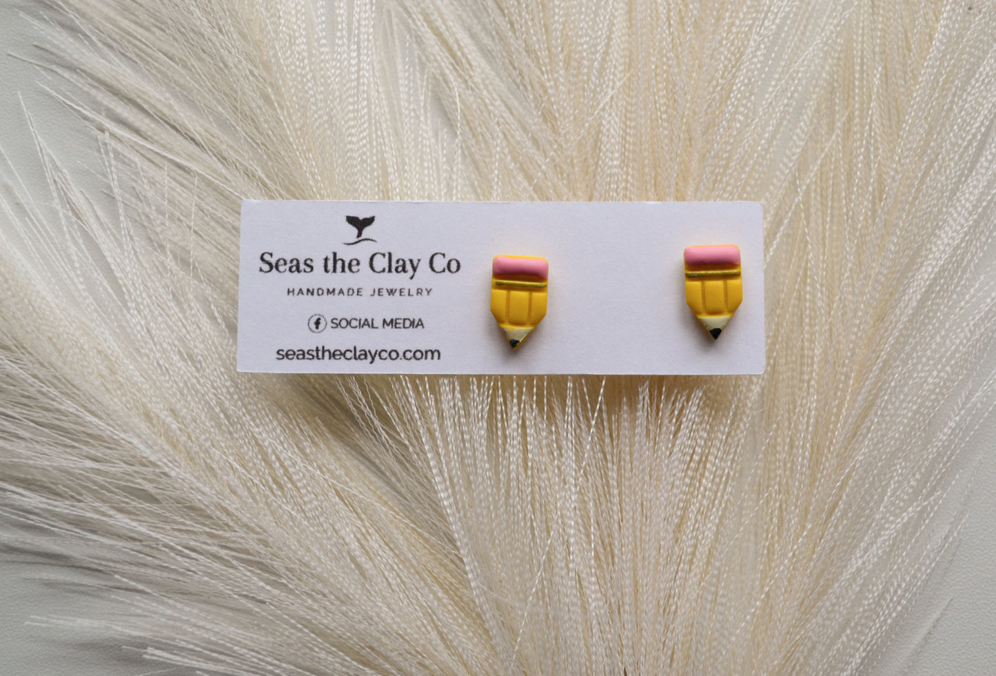 School Pencil Studs image 1