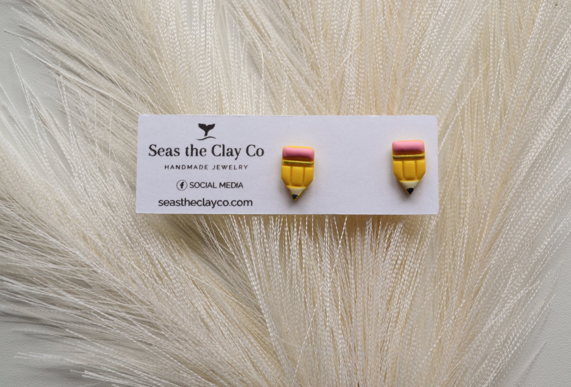School Pencil Studs image 1
