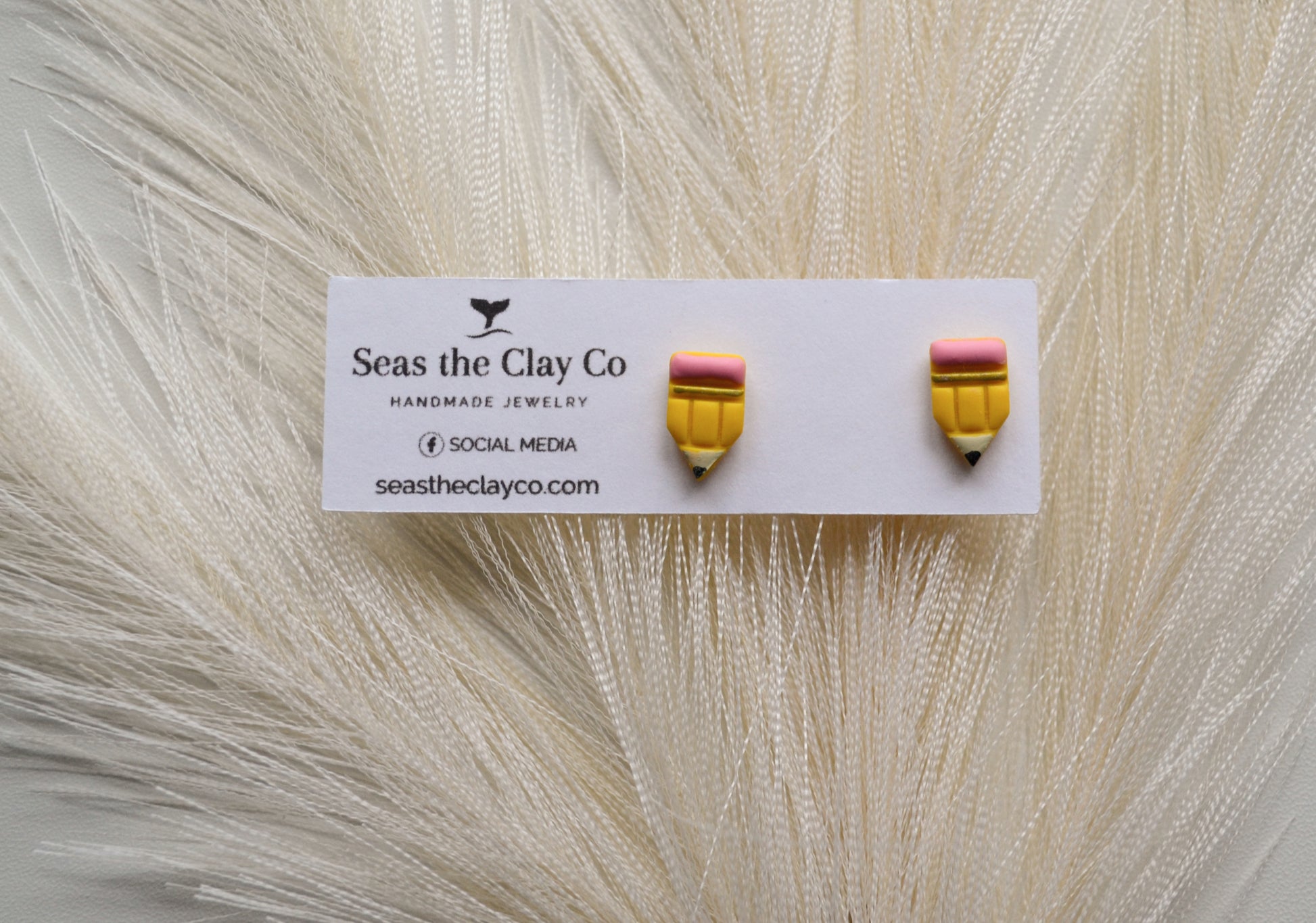 School Pencil Studs image 0