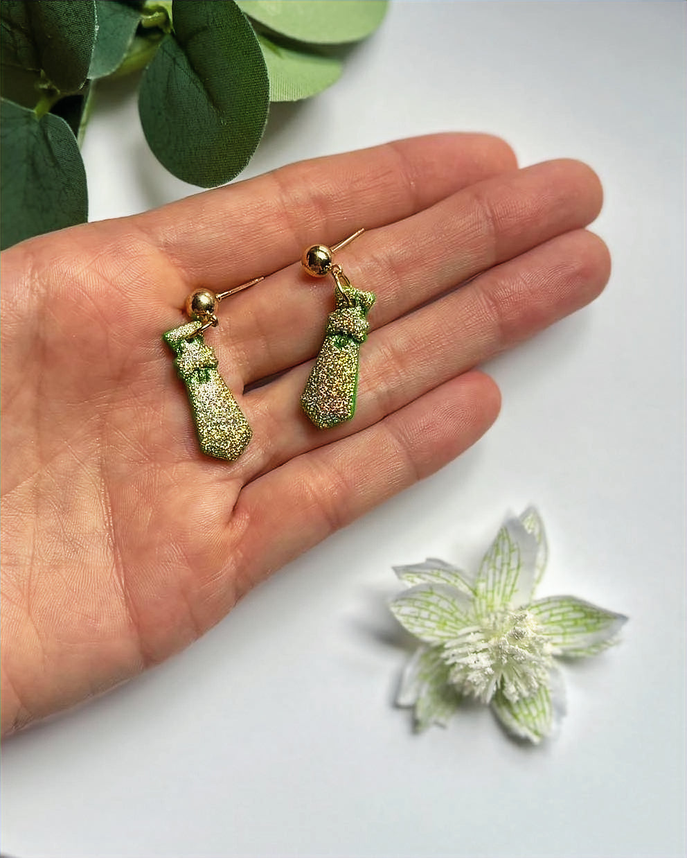 St. Patrick's Day Earrings image 2