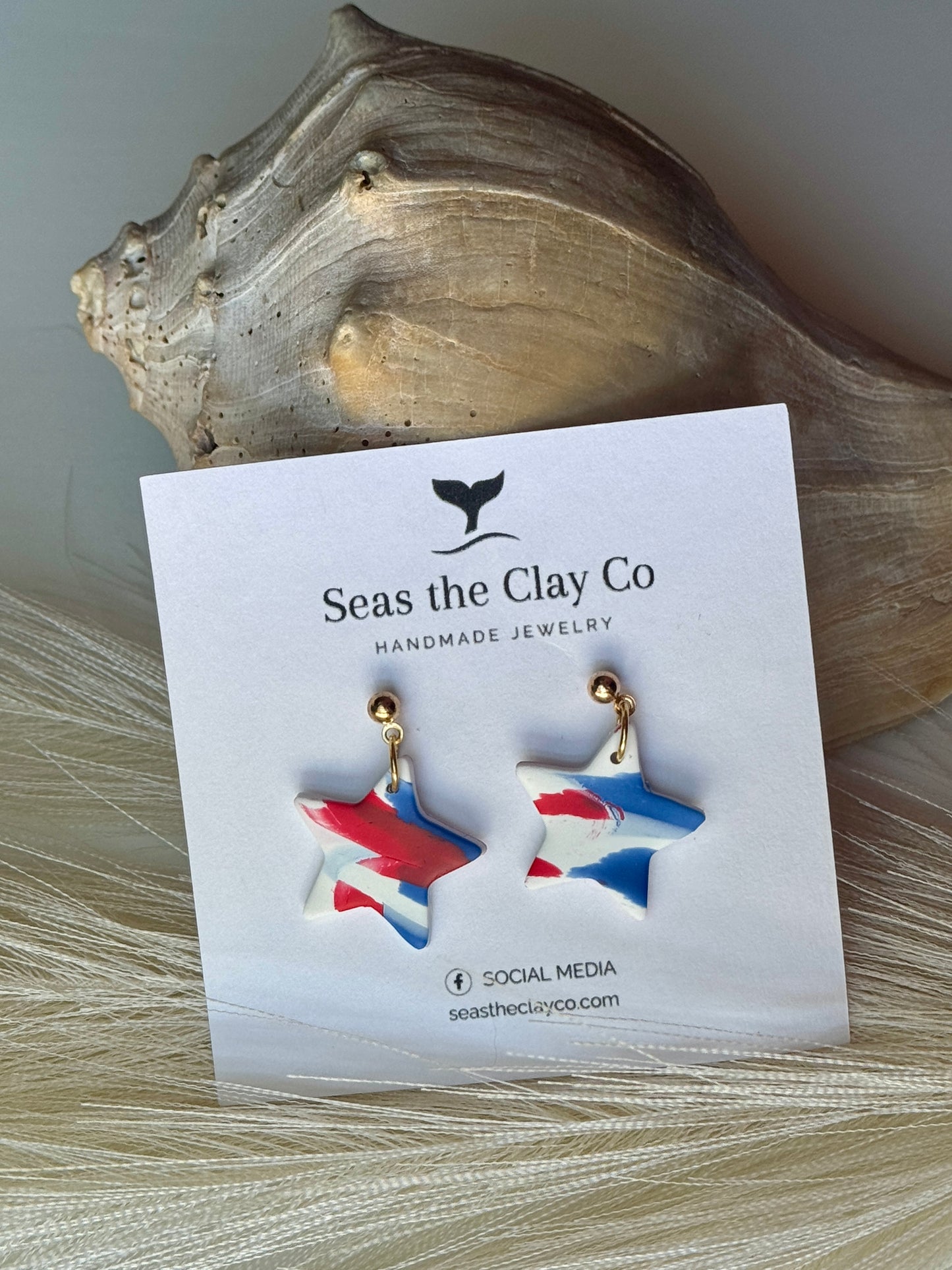 Patriotic Earrings #4 - Memorial Day | 4th of July