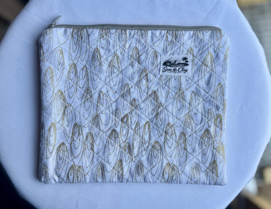 Quilted Zipper Pouch