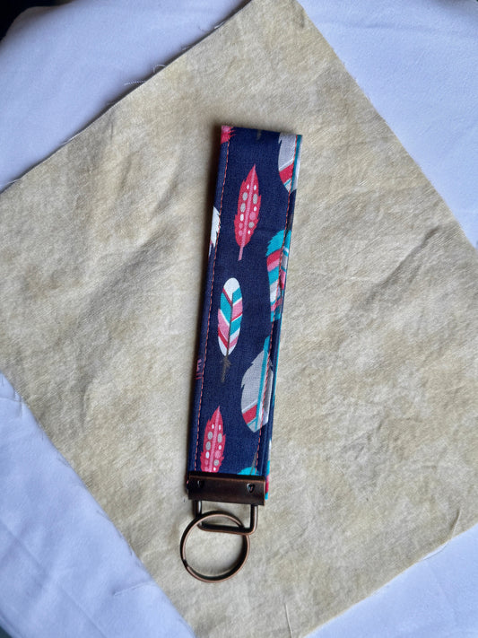 Feather Wristlet