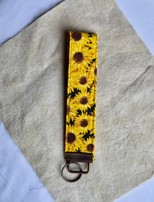 Sunflower Wristlet