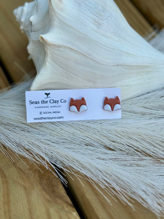 Fox Stud Earrings image 0