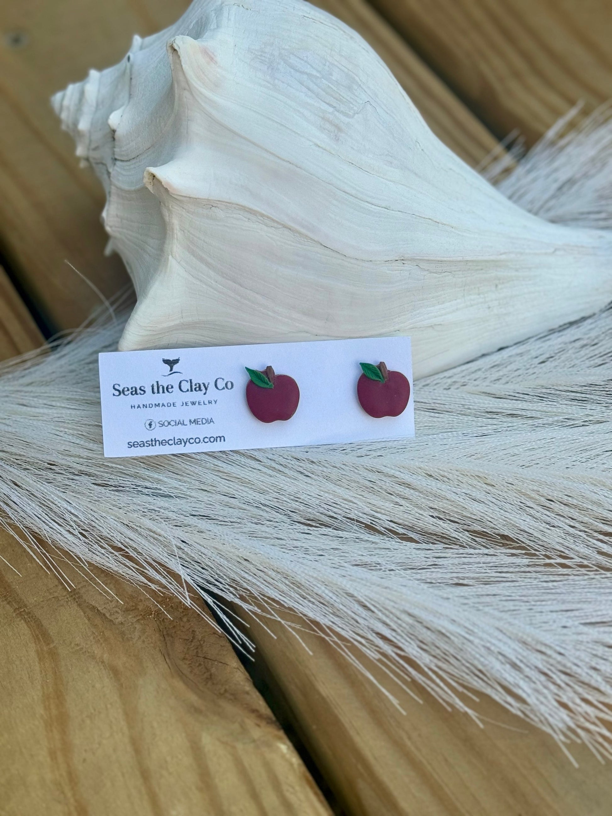 Apple Studs image 0