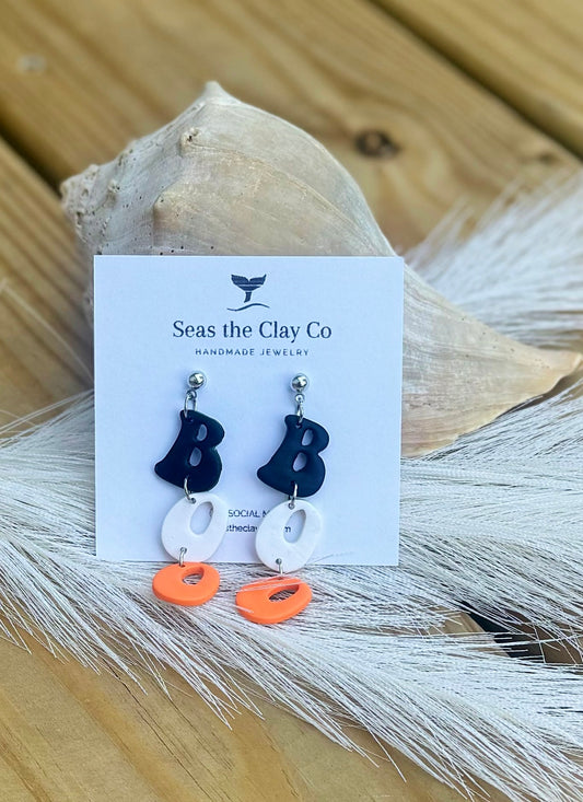 Boo Dangle Studs image 0